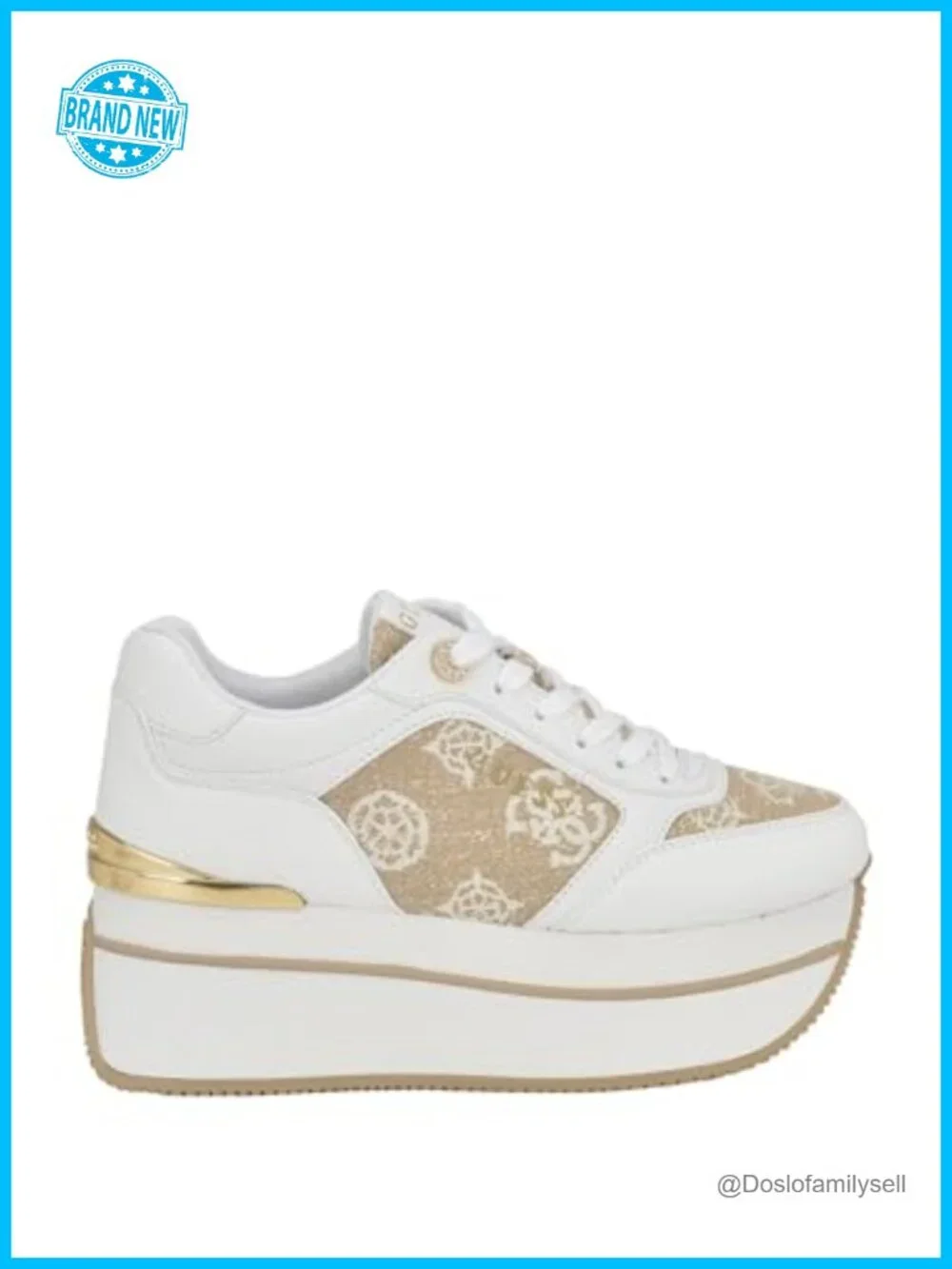Faux-Leather Camrio Low-Top Jogger Sneakers